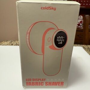 LED Display Fabric Shaver - White and Orange